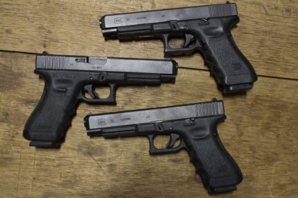 Glock 35 Gen3 40 S&W Competition Police Trade Pistols (Fair Condition)