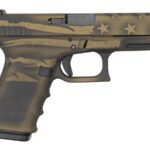 Glock 23 Gen4 40 S&W Pistol with Coyote Battle Worn Flag Finish