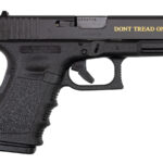 Glock 19 Gen3 9mm with Gadsen Flag and Don't Tread on Me Gold Engraving