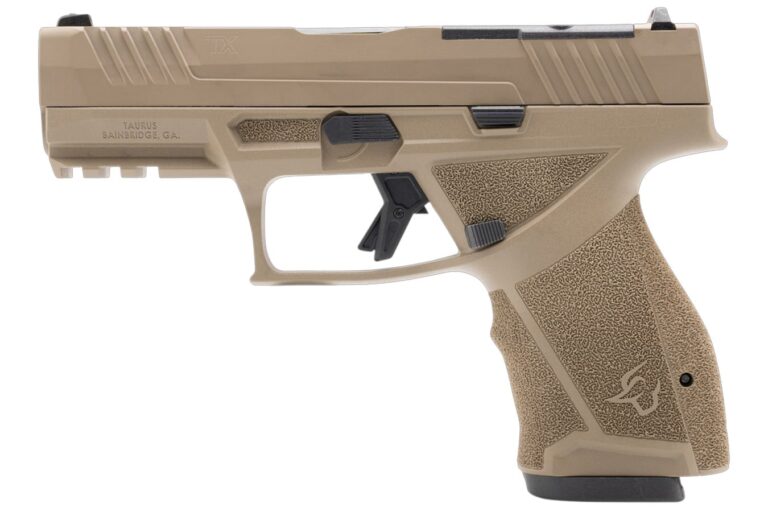Taurus TX9 9mm Compact Handgun with Optic Ready Slide FDE