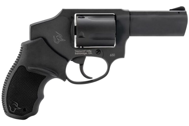 Taurus Model 650 357 Magnum Double Action Revolver with Matte Black Finish