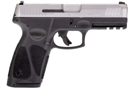Taurus G3 9mm Full-Size Pistol with Black Frame Matte Stainless Steel Slide