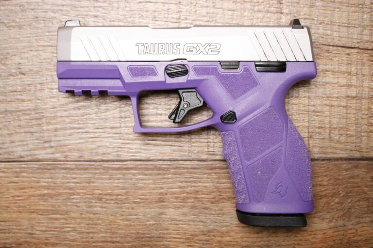 Taurus GX2 9mm Police Trade-In Pistol with Purple Frame