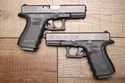 Glock 19 Gen 4 9mm Police Trade-In U.S. Made Pistol with Night Sights (Fair Condition)