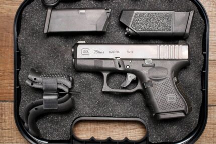 Glock 26 Gen 4 9mm Police Trade-In Pistol with Night Sights (Good Condition)