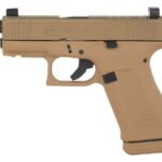 Glock G43X MOS 9mm Optic Ready Pistol with Threaded Barrel and FDE Finish